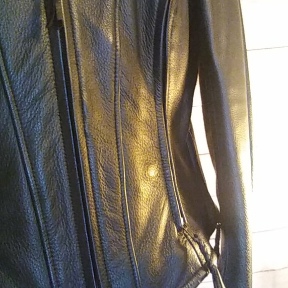 SOLD-Harley Davidson Leather Coat - Picture 8 of 15